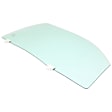 Front, Passenger Side Door Glass, Green Tint, Crew Cab Pickup/Extended Cab Pickup, Replaces NAGS No. FD22401 GTYN
