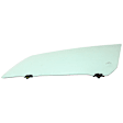 2012-2019 Toyota Yaris - Front, Driver Side Door Glass, Green Tint, FD25355 GTYN