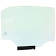 2012 Toyota Corolla S - Rear, Passenger Side Door Glass, North America Built Vehicle, Green Tint, FD23693 GTYN