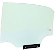 2012 Toyota Corolla S - Rear, Passenger Side Door Glass, North America Built Vehicle, Green Tint, FD23693 GTYN