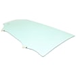 Rear, Passenger Side Door Glass, Green Tint, 4-Door, Hatchback, Replaces NAGS No. FD22246 GTYN