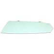 Rear, Passenger Side Door Glass, Green Tint, 4-Door, Hatchback, Replaces NAGS No. FD22246 GTYN