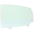 Rear, Passenger Side Door Glass, Green Tint, 4-Door, Hatchback, Replaces NAGS No. FD22246 GTYN