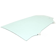 Rear, Driver Side Door Glass, Green Tint, 4-Door, Hatchback, Replaces NAGS No. FD22247 GTYN