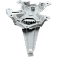 Rear, Passenger Side Power Window Regulator, Without Motor