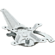 Rear, Passenger Side Power Window Regulator, Without Motor