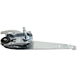 Rear, Driver Side Manual Window Regulator, Hand-Crank Type