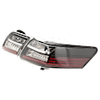 Driver and Passenger Side, Inner and Outer LED Tail Light, With bulb(s), OE Replacement