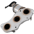 2007-2017 Lexus ES350 - Radiator Side Catalytic Converter, 6 Cyl., 3.5L Engine, Federal EPA Standard, 46-State Legal (Cannot ship to CA, CO, NY or ME)