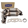 Driver Side Catalytic Converter, Federal EPA Standard, 46-State Legal (Cannot ship to CA, CO, NY or ME), With Integrated Exhaust Manifold, 2.4L Eng