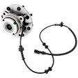 Front, Driver or Passenger Side Wheel Hub, 4-Wheel ABS, From 03/08/1999, with Dual Rear Wheels (DRW), with 13 (mm) Thick Hub Flange
