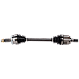 Front, Driver Side Axle Assembly, Standard Duty