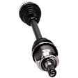 Front, Driver Side Axle Assembly, Standard Duty