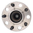Rear, Driver or Passenger Side Wheel Hub, 5 Lugs, With Bearing, FWD