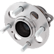 Rear, Driver or Passenger Side Wheel Hub, 4 Lugs, With Bearing