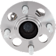 Rear, Driver or Passenger Side Wheel Hub, 4 Lugs, With Bearing
