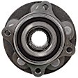 Front, Driver or Passenger Side Wheel Hub, 5 Lugs, With Bearing