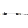Front, Passenger Side Axle Assembly, Standard Duty