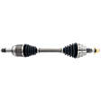 Front, Driver Side Axle Assembly, Standard Duty