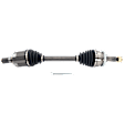 2010-2013 Mercedes Benz C250 - Front, Passenger Side Axle Assembly, Updated Design, Standard Duty