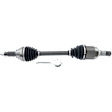 Front, Driver Side Axle Assembly, Updated Design, Standard Duty