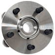 Front, Driver or Passenger Side Wheel Hub, 5 Lugs, With Bearing