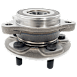 Front, Driver or Passenger Side Wheel Hub, 5 Lugs, With Bearing