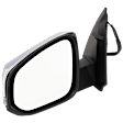 Driver Side Mirror, Power Adjust, Manual Folding, Heated, Chrome, In-housing Signal Light, No Memory, No Puddle Light, No Auto-Dimming, No Blind Spot Feature
