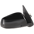 Passenger Side Mirror, Power Adjust, Manual Folding, Heated, Paintable, No Signal Light, No Memory, No Puddle Light, No Auto-Dimming, No Blind Spot Feature
