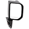 Passenger Side Mirror, Power Adjust, Manual Folding, Non-Heated, Paintable, In-housing Signal Light, No Memory, No Puddle Light, No Auto-Dimming, No Blind Spot Feature