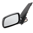 2009 Toyota Prius - Driver Side Mirror, Power Adjust, Non-Heated, Paintable, Manual Folding, No Signal Light, No Blind Spot Feature, No Memory, No Puddle Light, No Auto-Dimming