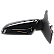 2009 Toyota Prius - Driver Side Mirror, Power Adjust, Non-Heated, Paintable, Manual Folding, No Signal Light, No Blind Spot Feature, No Memory, No Puddle Light, No Auto-Dimming