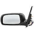 2009 Toyota Prius - Driver Side Mirror, Power Adjust, Non-Heated, Paintable, Manual Folding, No Signal Light, No Blind Spot Feature, No Memory, No Puddle Light, No Auto-Dimming