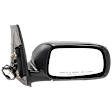 Passenger Side Mirror, Power Adjust, Manual Folding, Non-Heated, Paintable, No Signal Light, No Memory, No Puddle Light, No Auto-Dimming, No Blind Spot Feature