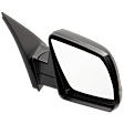 Passenger Side Mirror, Power Adjust, Heated, Manual Folding, Textured Black, No Signal Light, No Memory, No Puddle Light, No Auto-Dim, No Blind Spot Feature