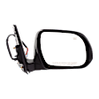 Passenger Side Mirror, Power Adjust, Manual Folding, Heated, Paintable, In-housing Signal Light, No Memory, With Puddle Light, No Auto-Dimming, No Blind Spot Feature