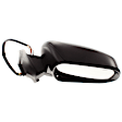 Passenger Side Mirror, Power Adjust, Manual Folding, Heated, Paintable, In-housing Signal Light, No Memory, With Puddle Light, No Auto-Dimming, No Blind Spot Feature