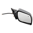Passenger Side Mirror, Power Adjust, Heated, Non-Folding, Paintable, No Signal Light, With Memory, No Puddle Light, No Auto-Dim, No Blind Spot Feature