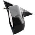 Passenger Side Mirror, Power Adjust, Heated, Non-Folding, Paintable, No Signal Light, With Memory, No Puddle Light, No Auto-Dim, No Blind Spot Feature