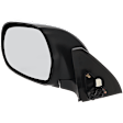 Driver Side Mirror, Power Adjust, Manual Folding, Non-Heated, Textured Black, No Signal Light, No Memory, No Puddle Light, No Auto-Dimming, No Blind Spot Feature