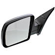 Driver Side Mirror, Power Adjust, Heated, Manual Folding, Chrome, No Signal Light, No Memory, No Puddle Light, No Auto-Dim, No Blind Spot Feature