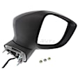 Passenger Side Mirror, Power Adjust, Manual Folding, Non-Heated, Paintable, In-housing Signal Light, No Memory, No Puddle Light, No Auto-Dimming, No Blind Spot Feature