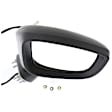 Passenger Side Mirror, Power Adjust, Manual Folding, Non-Heated, Paintable, In-housing Signal Light, No Memory, No Puddle Light, No Auto-Dimming, No Blind Spot Feature