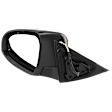 Driver Side Mirror, Power Adjust, Non-Heated, Manual Folding, Paintable, No Signal Light, No Memory, No Puddle Light, No Auto-Dim, No Blind Spot Feature