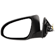 Driver Side Mirror, Power Adjust, Heated, Manual Folding, Paintable, No Signal Light, No Memory, No Puddle Light, No Auto-Dim, No Blind Spot Feature