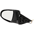 Driver Side Mirror, Power Adjust, Heated, Manual Folding, Paintable, No Signal Light, No Memory, No Puddle Light, No Auto-Dim, No Blind Spot Feature