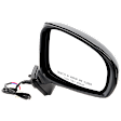 Passenger Side Mirror, Power Adjust, Manual Folding, Non-Heated, Paintable, No Signal Light, No Memory, No Puddle Light, No Auto-Dimming, No Blind Spot Feature