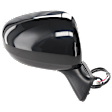 Passenger Side Mirror, Power Adjust, Manual Folding, Non-Heated, Paintable, No Signal Light, No Memory, No Puddle Light, No Auto-Dimming, No Blind Spot Feature