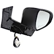Passenger Side Mirror, Power Adjust, Manual Folding, Heated, Paintable, In-housing Signal Light, No Memory, No Puddle Light, No Auto-Dimming, No Blind Spot Feature