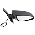 Passenger Side Mirror, Power Adjust, Manual Folding, Heated, Paintable, In-housing Signal Light, No Memory, No Puddle Light, No Auto-Dimming, No Blind Spot Feature